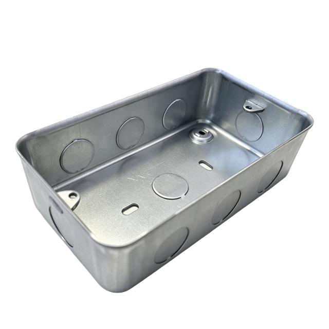 2Gang Metal-Clad Back Box 