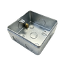 1Gang Metal-Clad Surface Mounting Box 