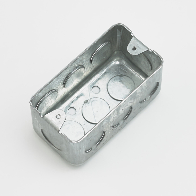 4"x 2-1/8" Drawn Rectangular Conduit Boxes (2-1/8"Deep)