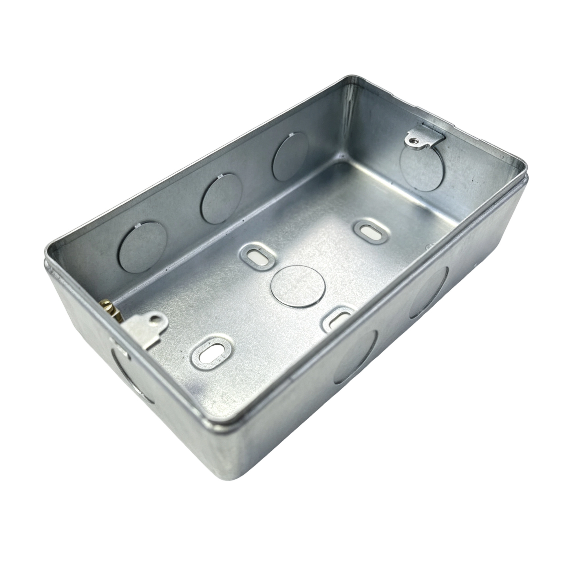 2Gang Metal-Clad Surface Mounting Box 