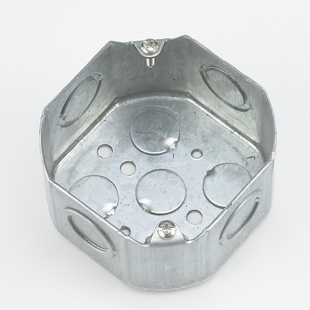 4"Octagonal Drawn Boxes (2-1/8"Deep)