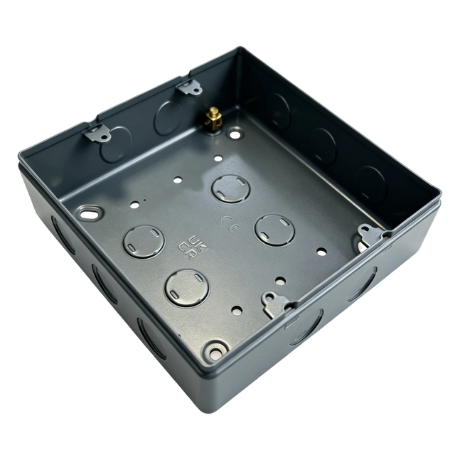 6Gang Metal-Clad Surface Mounting Box Powder Coating