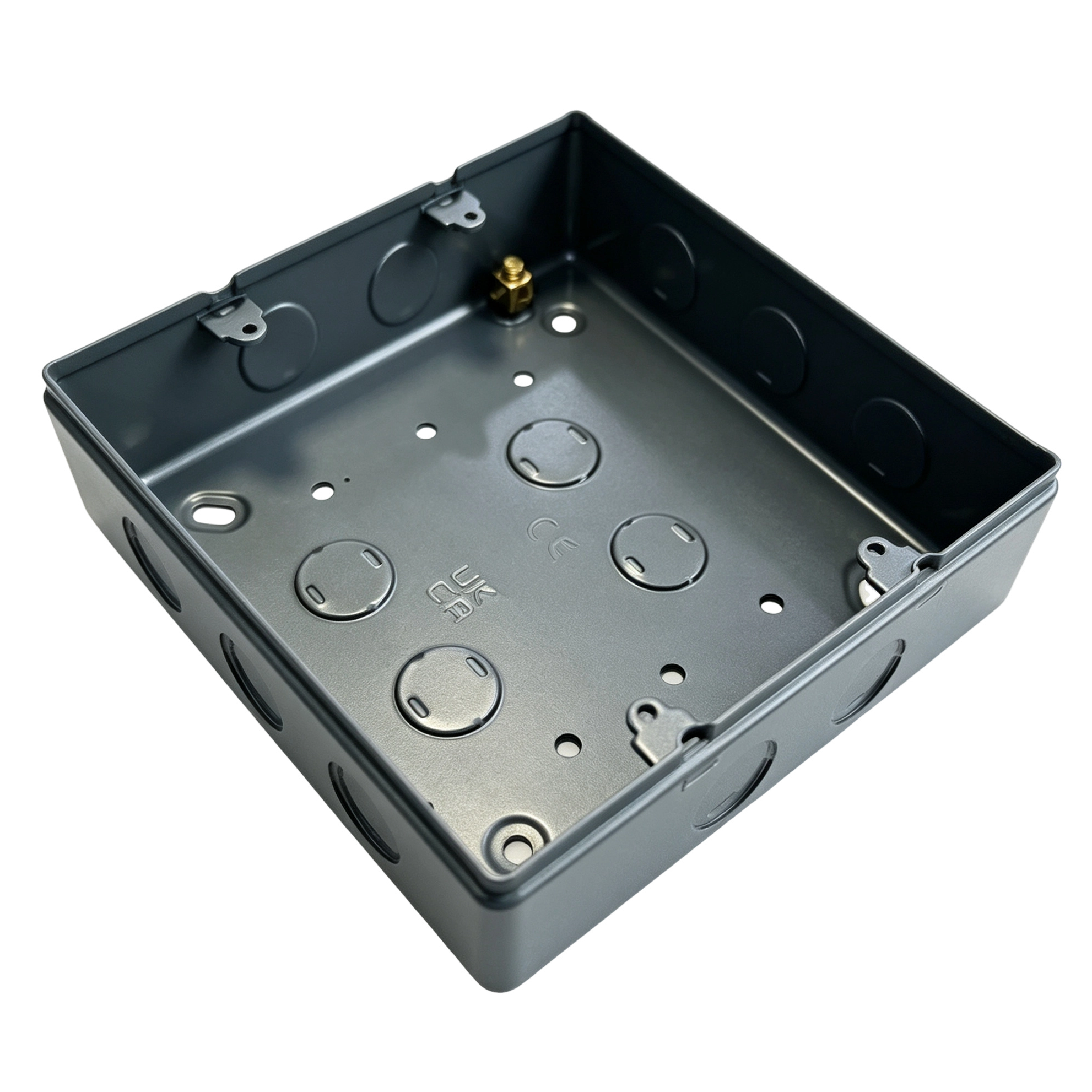 6Gang Metal-Clad Surface Mounting Box Powder Coating