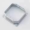 4"Square Double Gang Device Rings