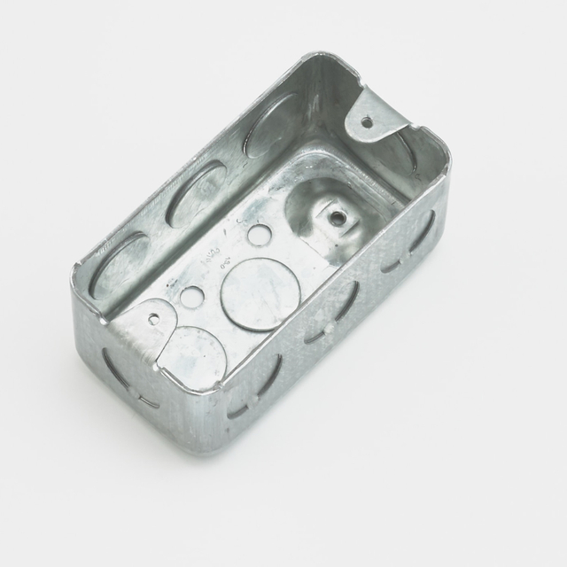 4" x 2-1/8" Drawn Rectangular Conduit Boxes (1-7/8"Deep)