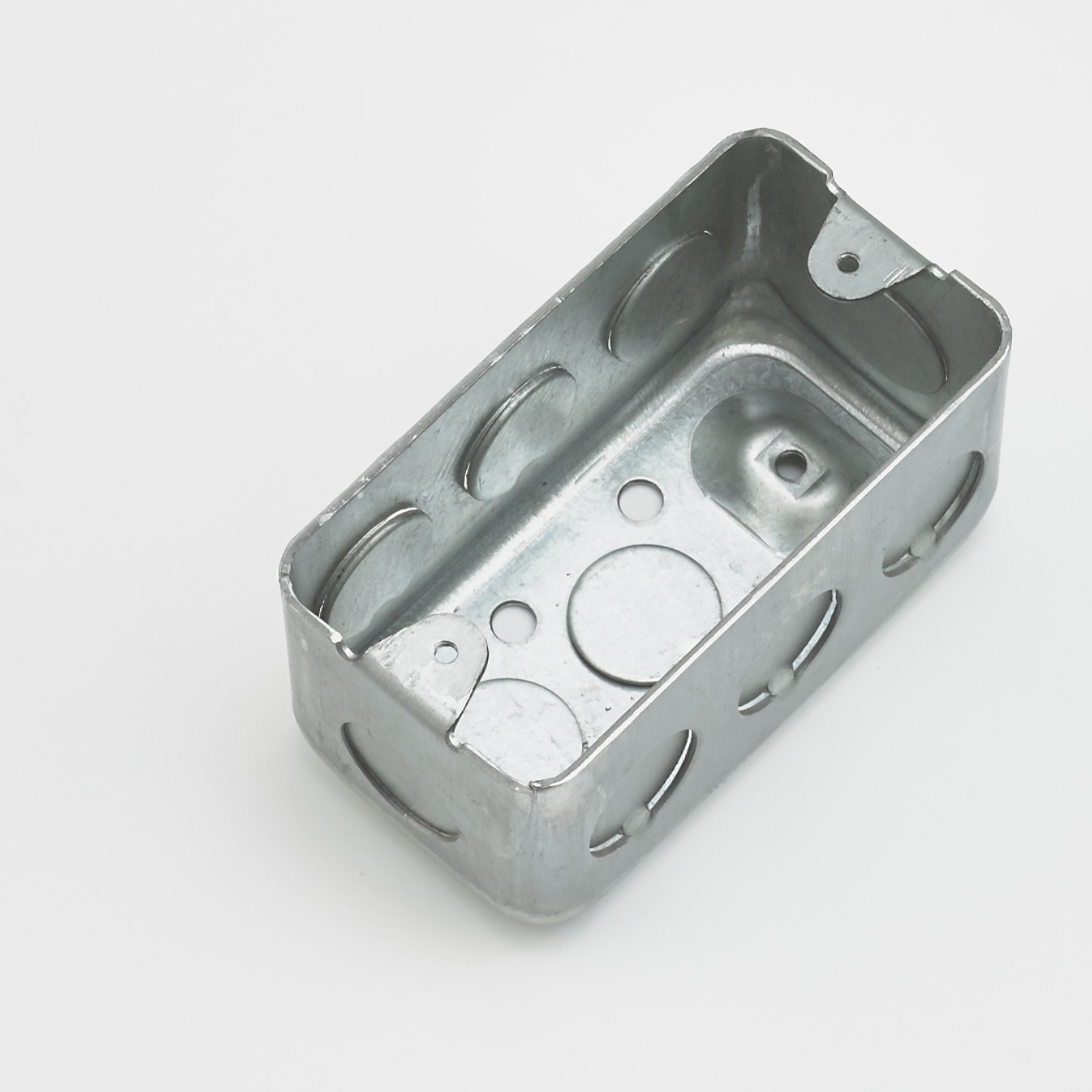 4"x 2-1/8" Drawn Rectangular Conduit Boxes (2-1/8"Deep)