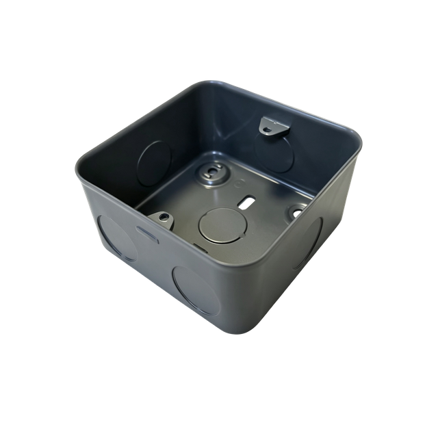1Gang Metal-Clad Back Box Powder Coating
