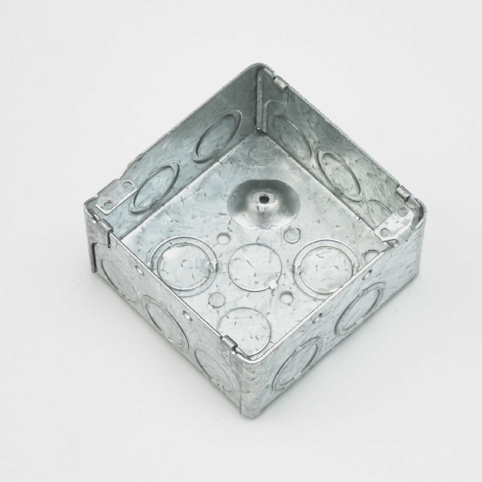 4" Square Drawn Boxes (2-1/8"Deep)