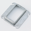 4" Square Single Gang Device Rings