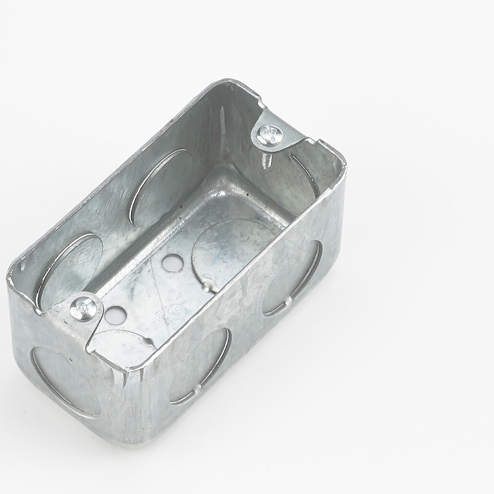 4"x 2-1/8" Drawn Rectangular Conduit Boxes (2-1/8"Deep)