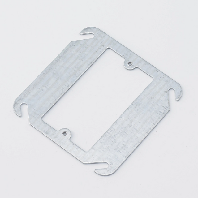 4" Square Single Gang Device Rings
