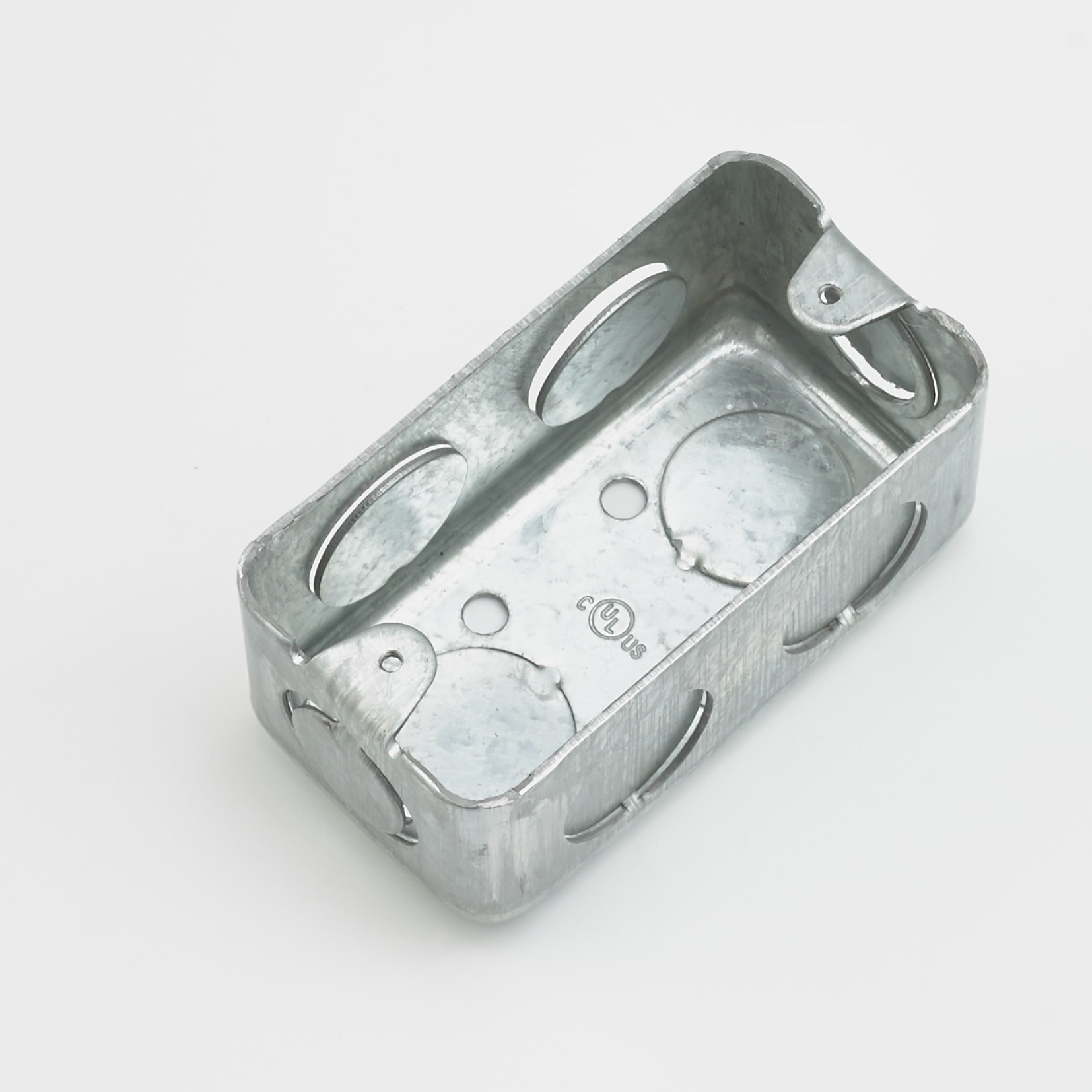 4" x 2-1/8" Drawn Rectangular Conduit Boxes (1-7/8"Deep)
