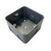 1Gang Metal-Clad Back Box Powder Coating