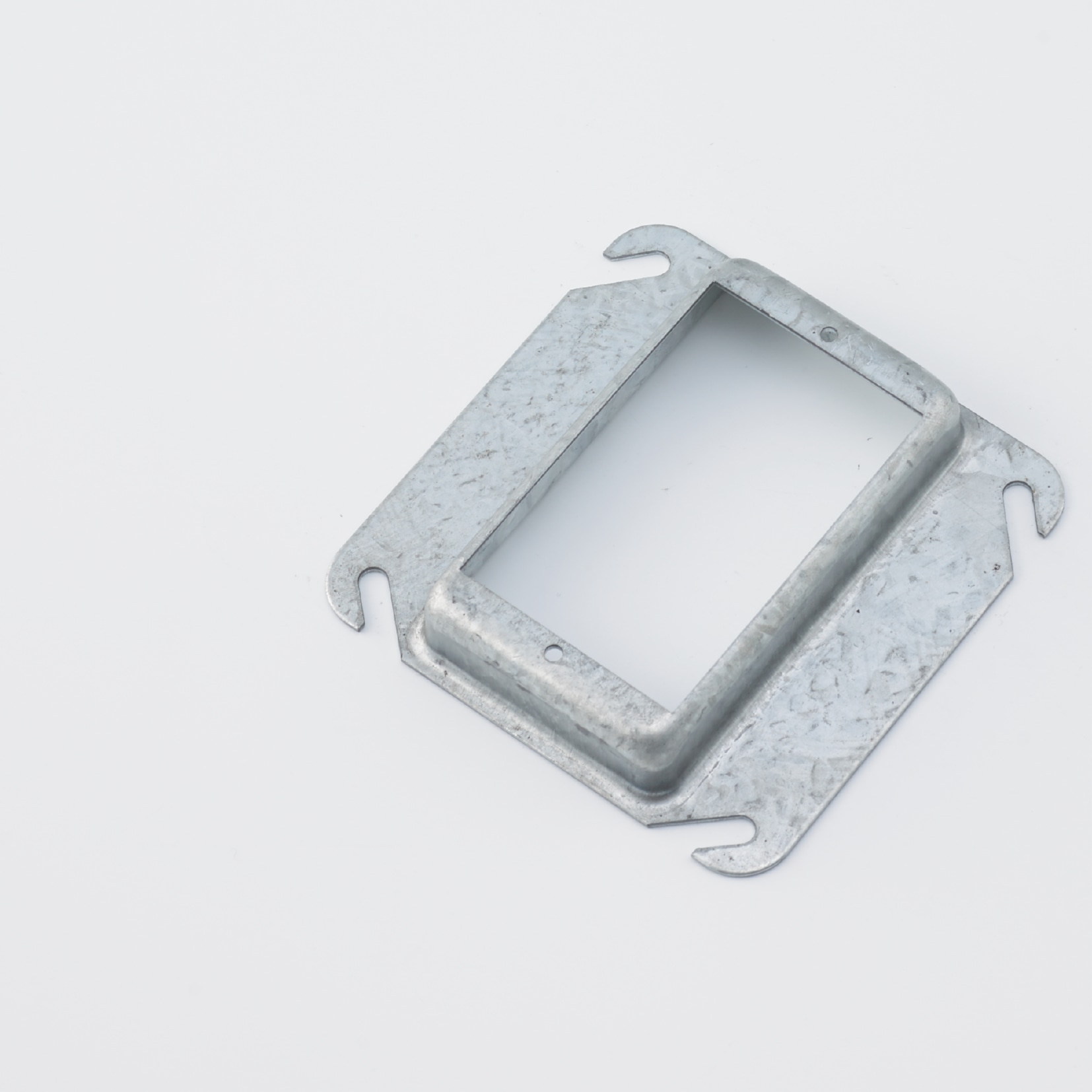 4" Square Single Gang Device Rings