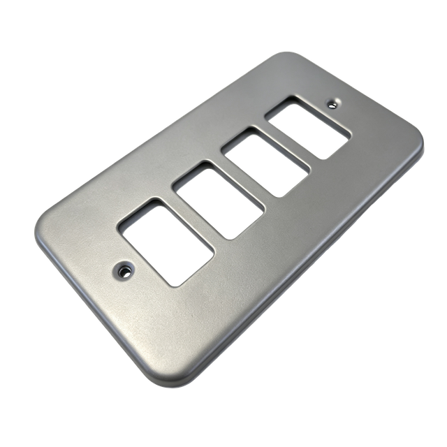 2G Metal-Clad Back Box Cover
