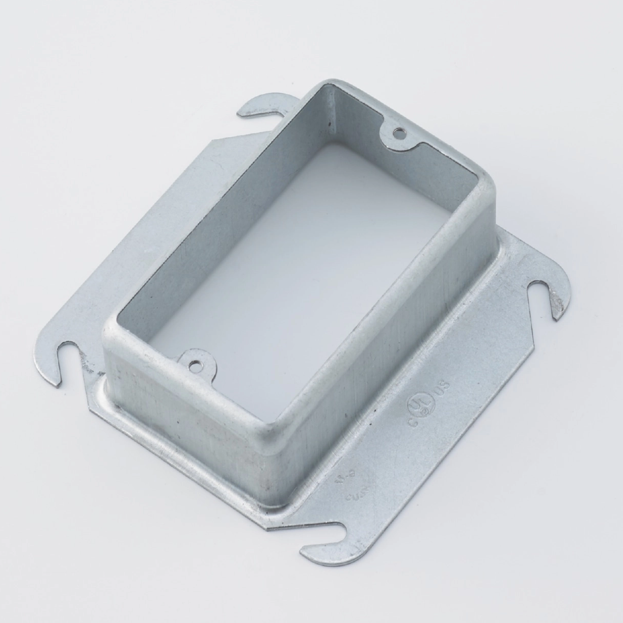 4" Square Single Gang Device Rings