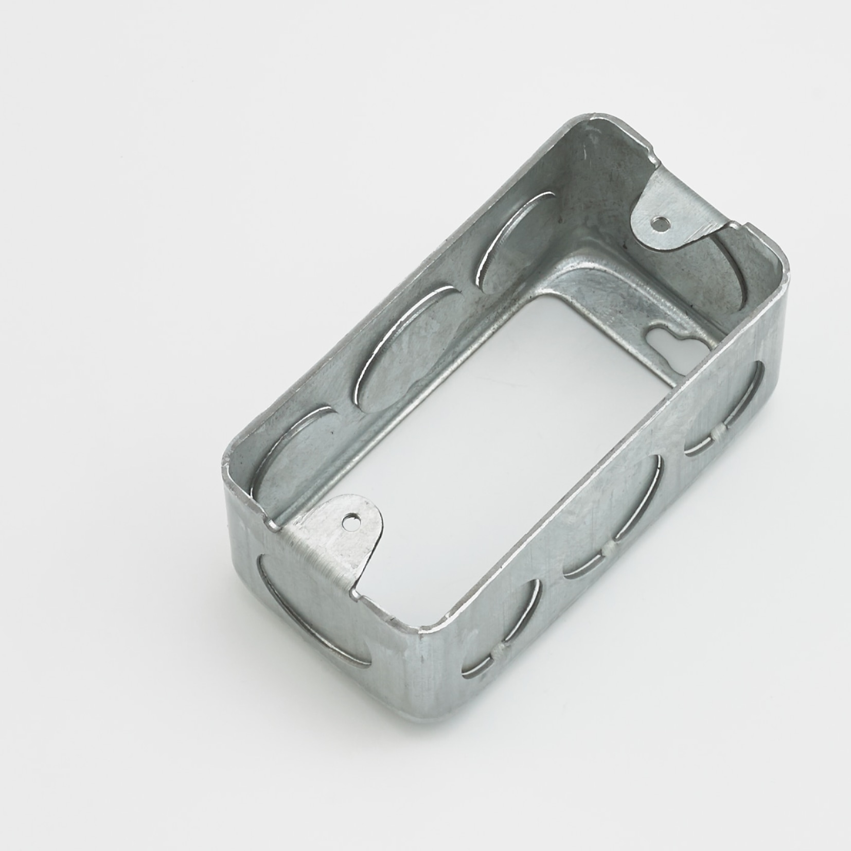4" x 2-1/8" Drawn Rectangular Conduit Boxes (1-7/8"Deep)