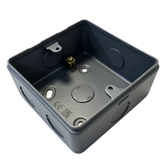 1Gang Metal-Clad Surface Mounting Box Powder Coating