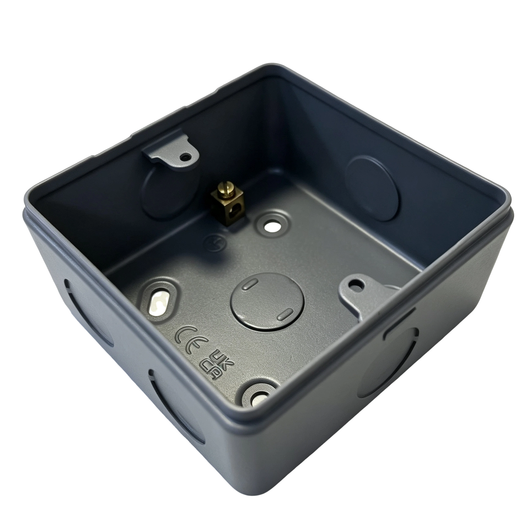 1Gang Metal-Clad Surface Mounting Box Powder Coating