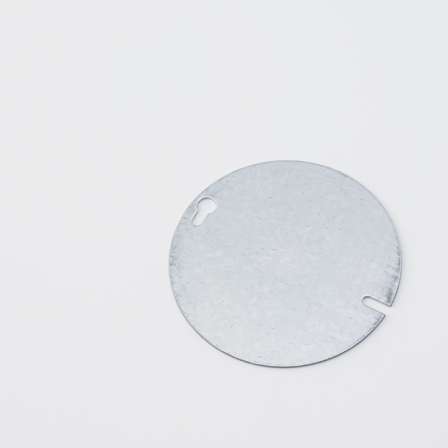 4 "Round blank cover and 4 "square blank cover
