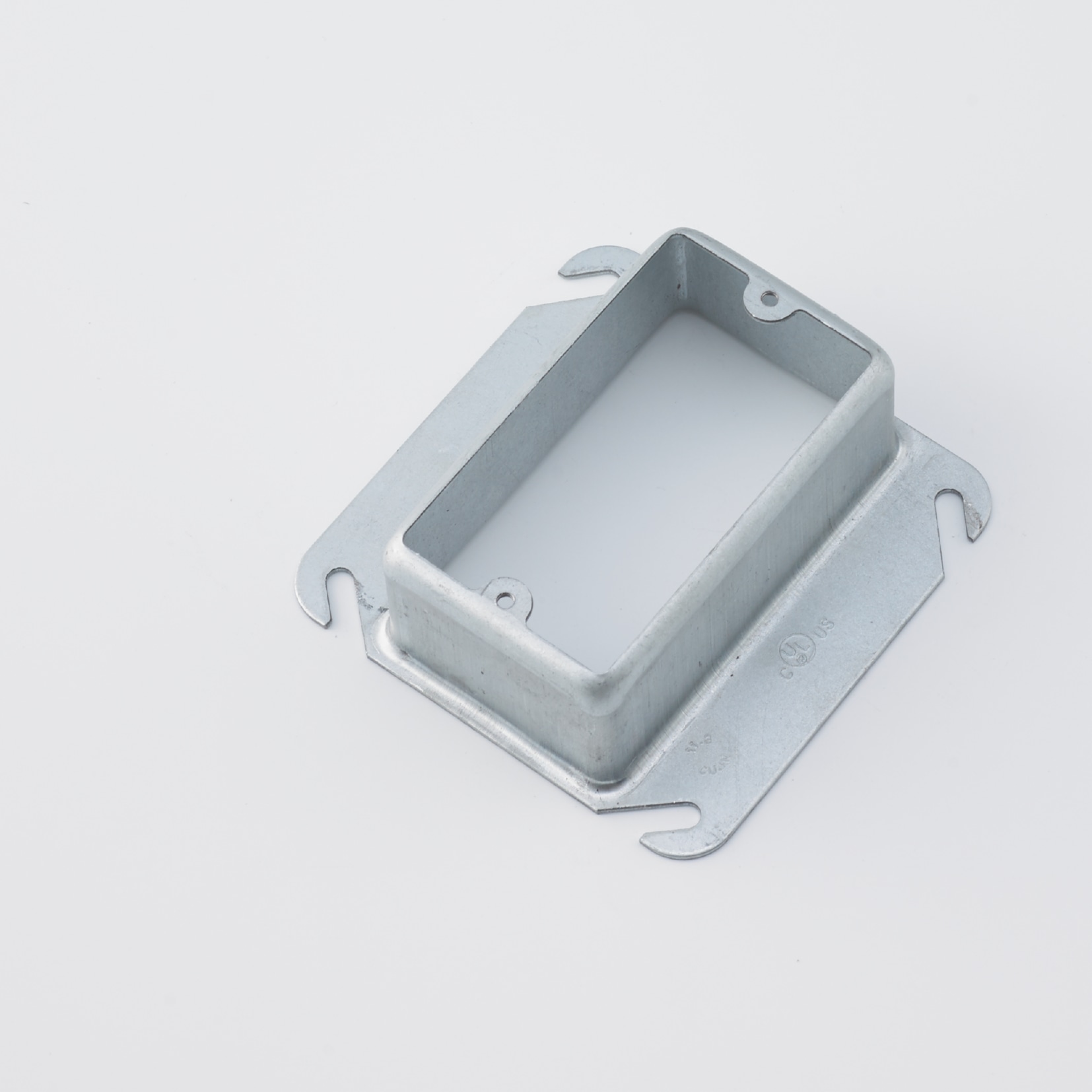 4" Square Single Gang Device Rings