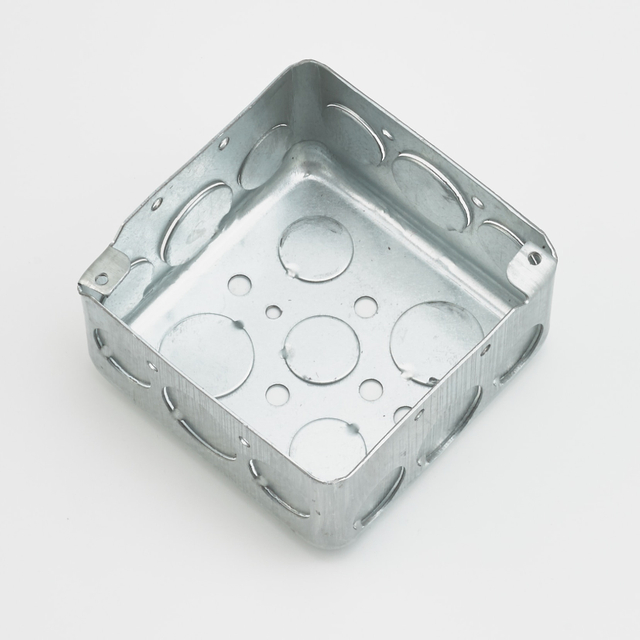 4" Square Drawn Boxes (2-1/8"Deep)